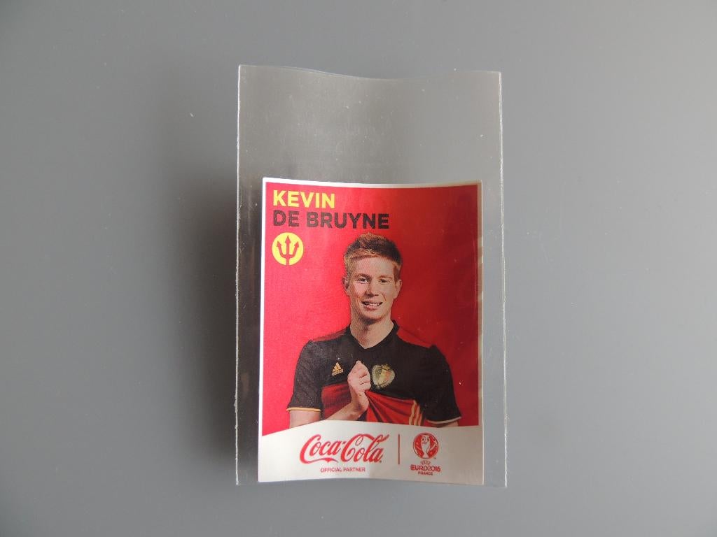 Panini Euro 2016 Kevin De Bruyne Coca- Cola, Verzamelen, Ophalen of Verzenden, Nieuw