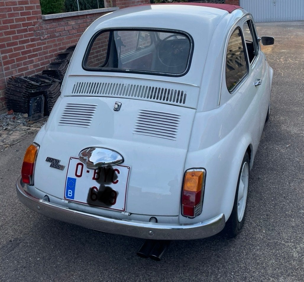 Fiat 500 L 1971 gesynchroniseerd, foto 3