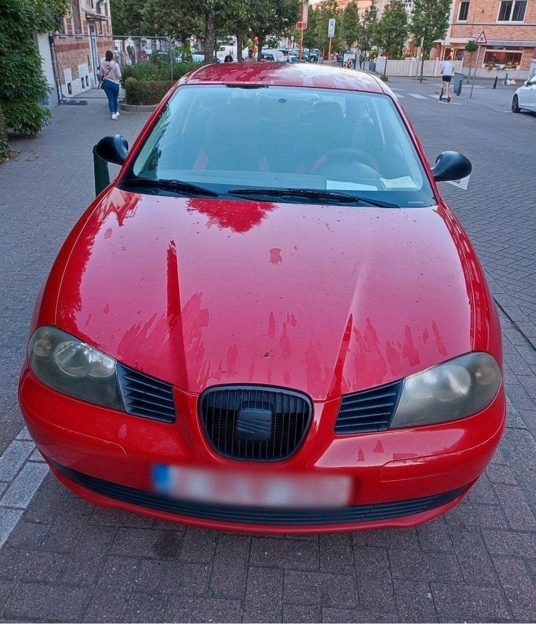 Seat Ibiza 1.4 essence, manuelle, LEZ ok, bon état mécanique, Autos, Rouge, Achat, Boîte manuelle, Ibiza