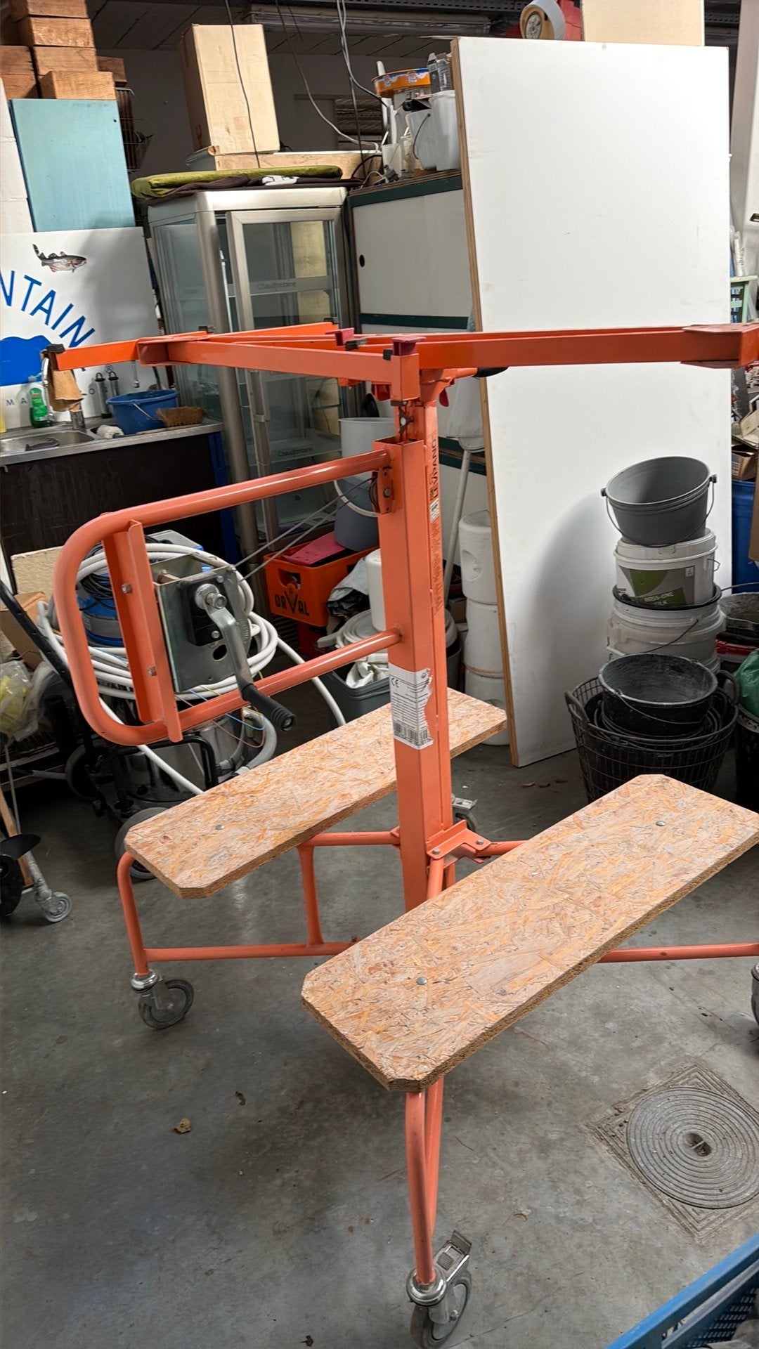 Gyproc lift, Doe-het-zelf en Bouw, Ophalen, Gebruikt