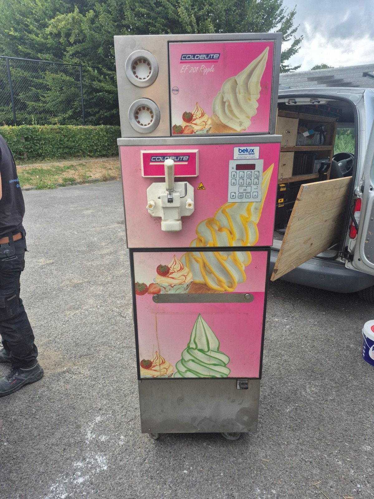 Appareil a glace italienne 3gouts, Enlèvement ou Envoi