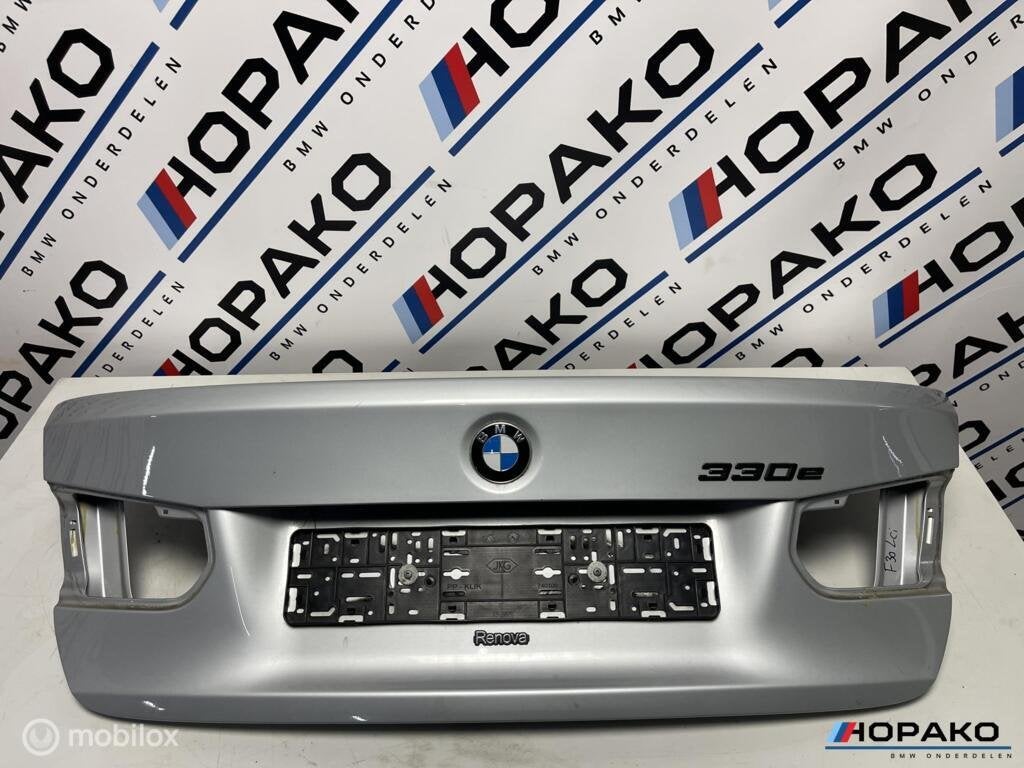 Kofferklep BMW 3 serie F30 sedan | Glaciersilver A83, Auto-onderdelen, Gebruikt, Achterklep, Einsteinlaan 5 rijswijk, Bmw