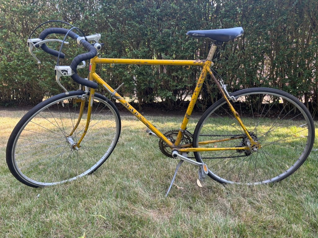 Retro koersfiets Mars – 10 versnellingen – recent opgeknapt, Fietsen en Brommers, 10 tot 15 versnellingen, Heren, Zo goed als nieuw