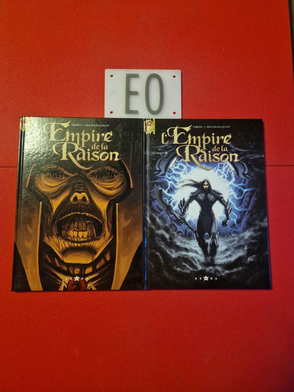 lot de 2 bd l empire de la raison 1 et 2,EO, Livres, Enlèvement ou Envoi