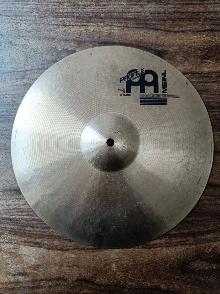 Meinl hi hat 14inch, Musique & Instruments, Batteries & Percussions, Enlèvement ou Envoi, Utilisé, Autres marques
