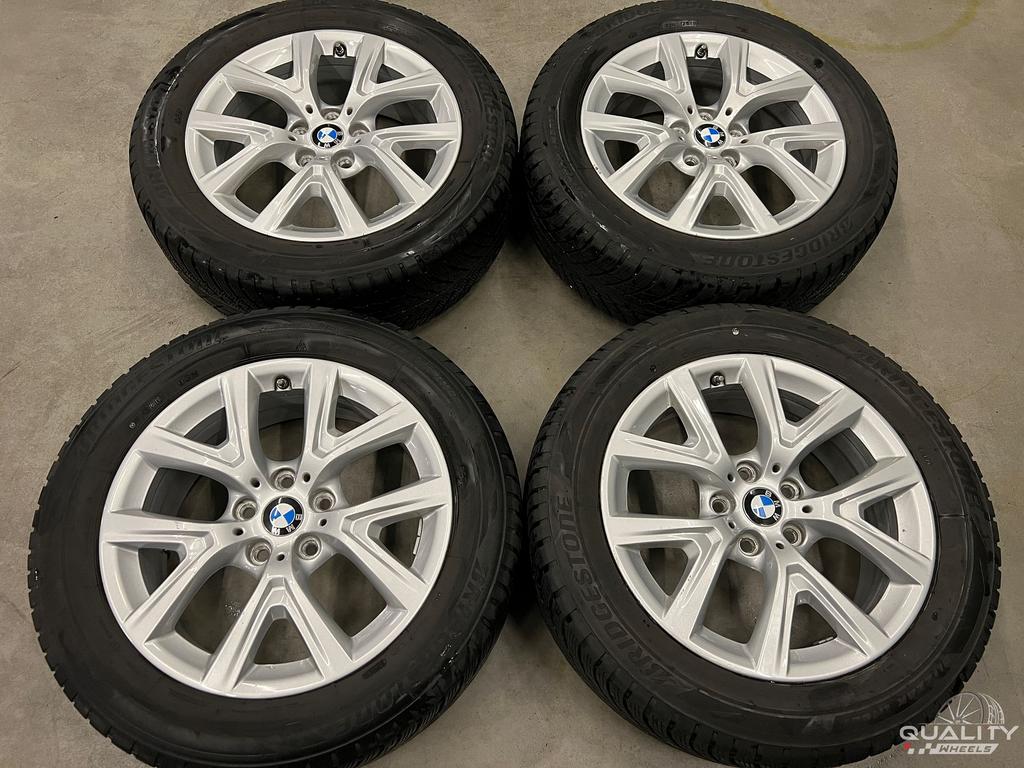 5x112 17” BMW X1 (F48), X2 (F39) Velgen + Winterbanden 205/6, Gebruikt, -, -, Banden en Velgen