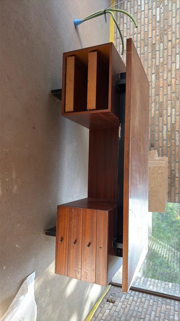 Vintage Directiebureau Van den Berghe-Pauvers, jaren ‘70, Huis en Inrichting, Ophalen, Zo goed als nieuw