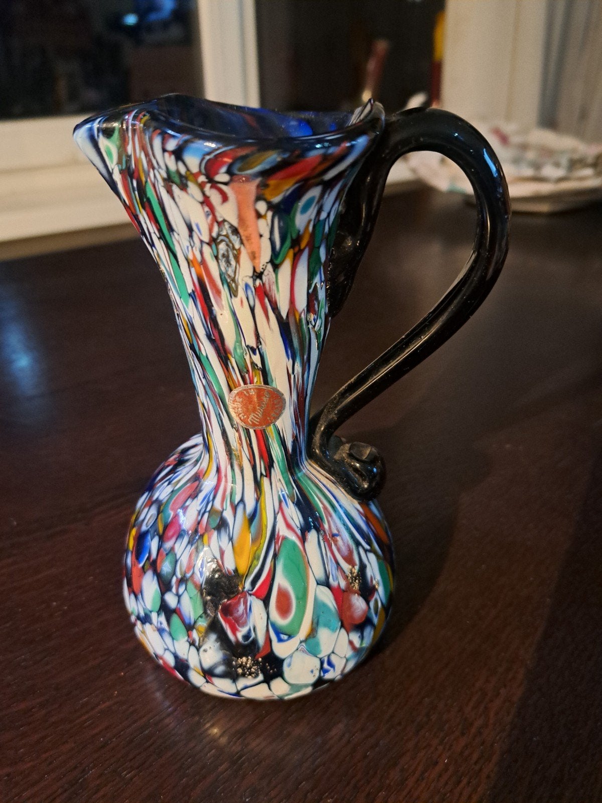 Murano spatglas design kannetje, Ophalen of Verzenden