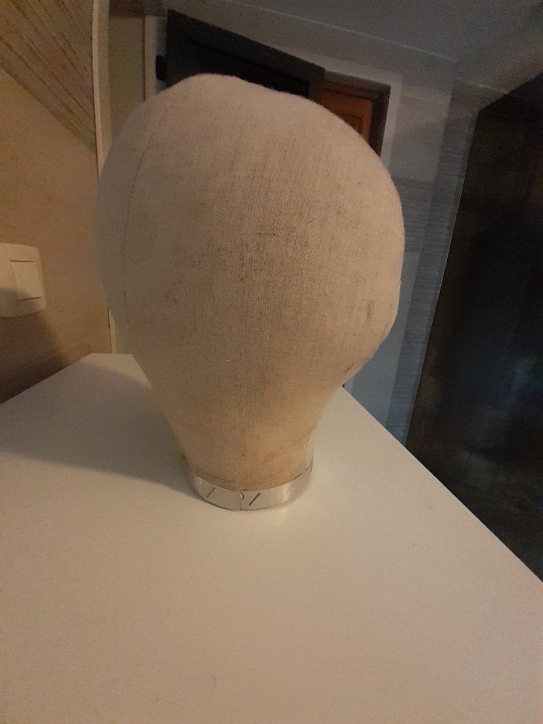 Ancienne marotte/Tête de modiste taille 59, Antiquités & Art, Enlèvement