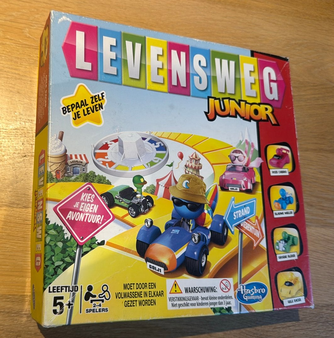 Levensweg junior, Ophalen, Zo goed als nieuw