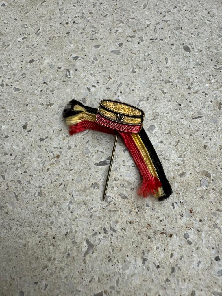 ++++ Wo1 ABBL speld 12de linie ++++, Verzamelen, Militaria | Algemeen, Ophalen of Verzenden