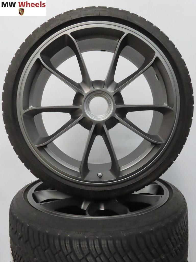 Originele Porsche 911 991 GT3 20 inch velgen winterbanden, Gebruikt, -, -, Banden en Velgen