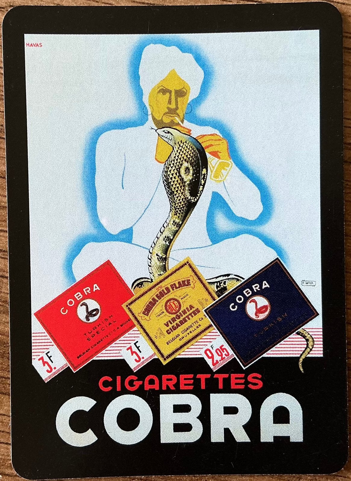 CIGARETTES COBRA Spock, Collections, Enlèvement ou Envoi, Comme neuf, Carte(s) à jouer