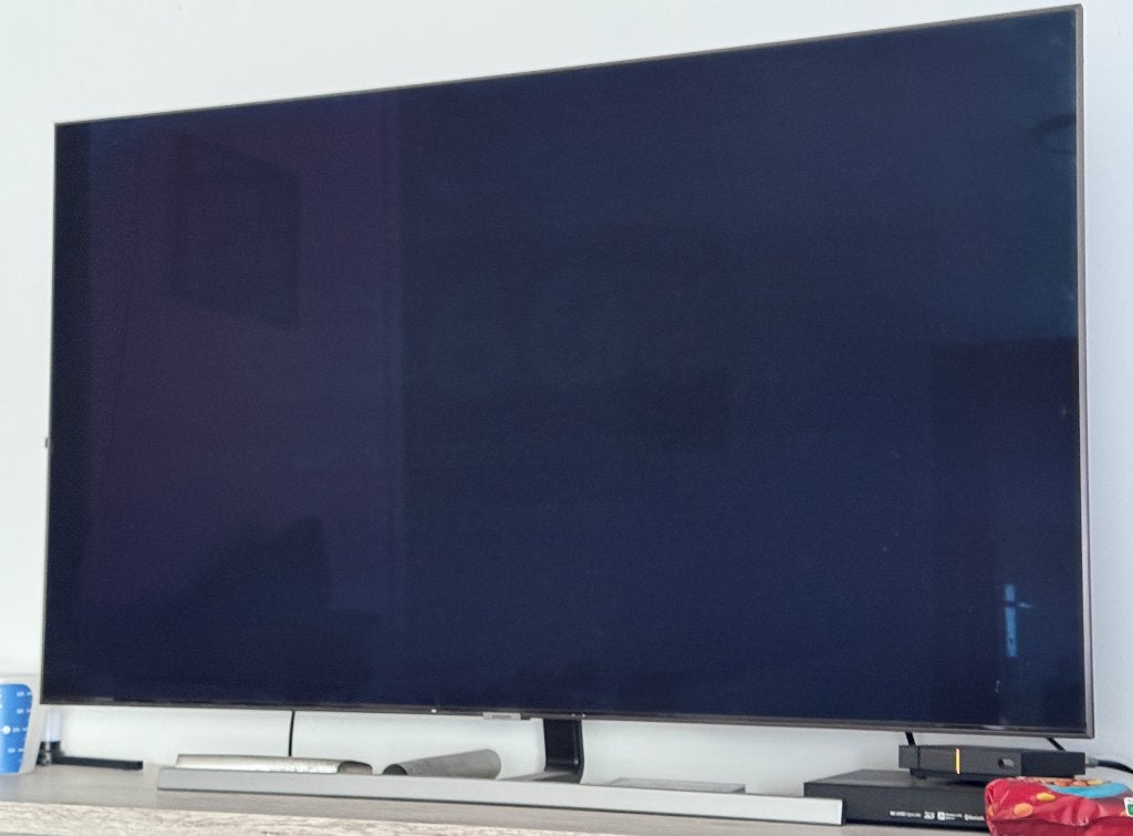 televisie samsung 55Q80R DEFECT, TV, Hi-fi & Vidéo, QLED, 40 à 60 cm, 120 Hz, Enlèvement