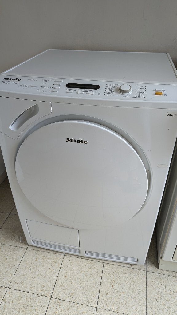 Miele droogkast, 6 à 8 kg, 85 à 90 cm, Chargeur frontal, Enlèvement