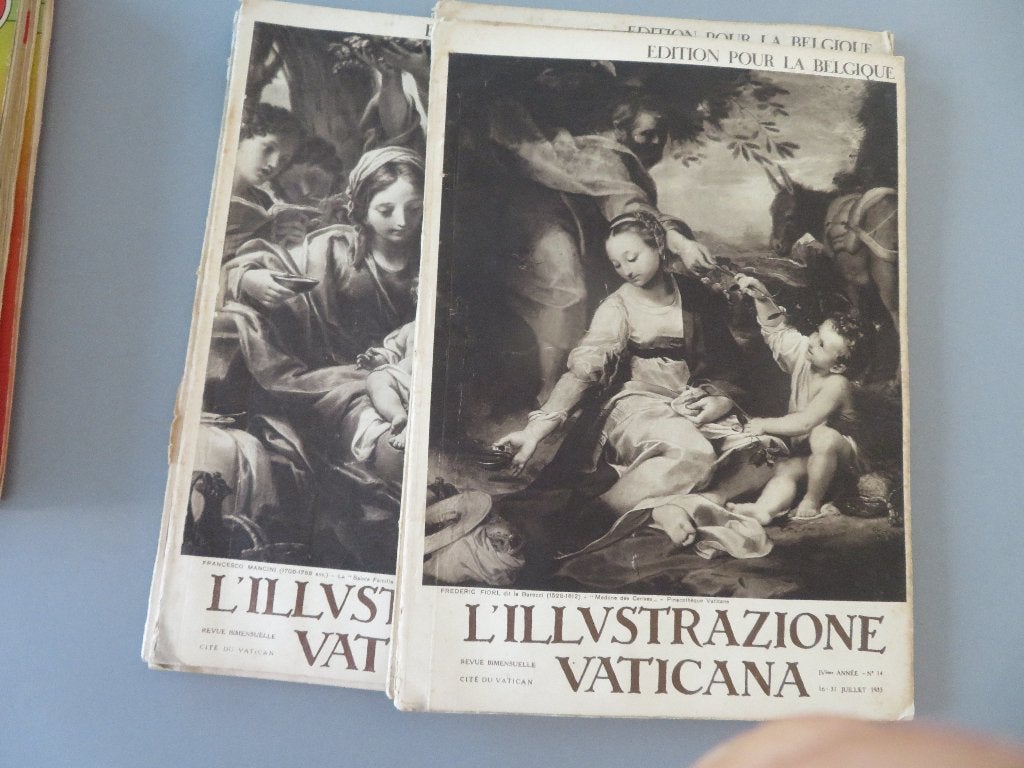 1933 Magazine x6  L,Illustrazione Vaticana edition Belgique, Ophalen of Verzenden, Zo goed als nieuw, Boek, Christendom | Katholiek