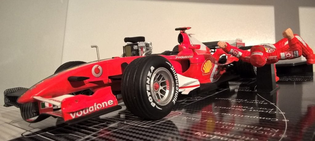1/18 Ferrari 248 F1 M.Schumacher Anatomy of a champion 2006, Hobby & Loisirs créatifs, Enlèvement ou Envoi, Neuf, Voiture, Hot Wheels