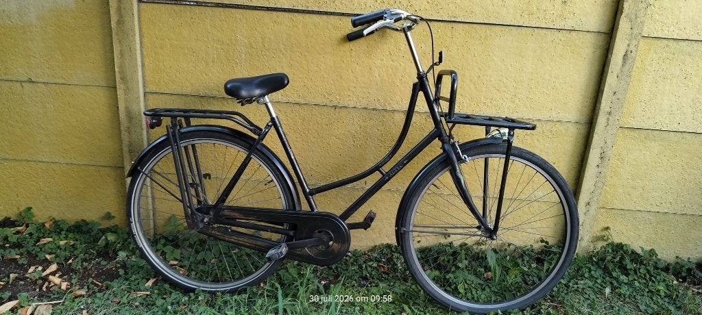 OMAFIETS - frame 53 - 28 inch., Fietsen en Brommers, Ophalen, Velgrem, Handrem, 53 tot 56 cm