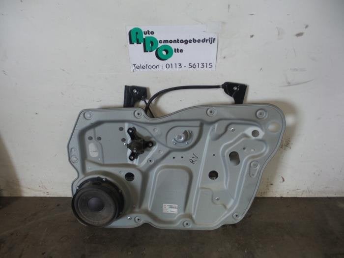 Mécanique vitre 2portes avant droite d'un Volkswagen Caddy, Volkswagen, -, 3 mois de garantie, Utilisé