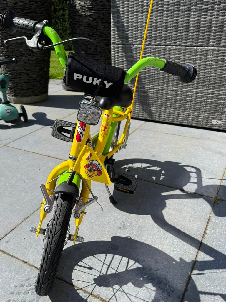Puky 12 inch met zijwieltjes, Fietsen en Brommers, Ophalen, Gebruikt, Velgrem