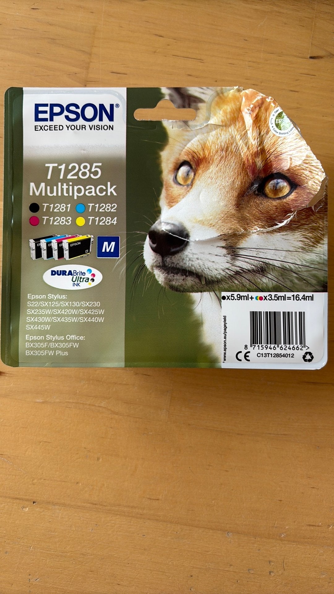 Epson Stylus T1284 M gele inktcartouche, Computers en Software, Printerbenodigdheden, Ophalen of Verzenden, Nieuw, Cartridge