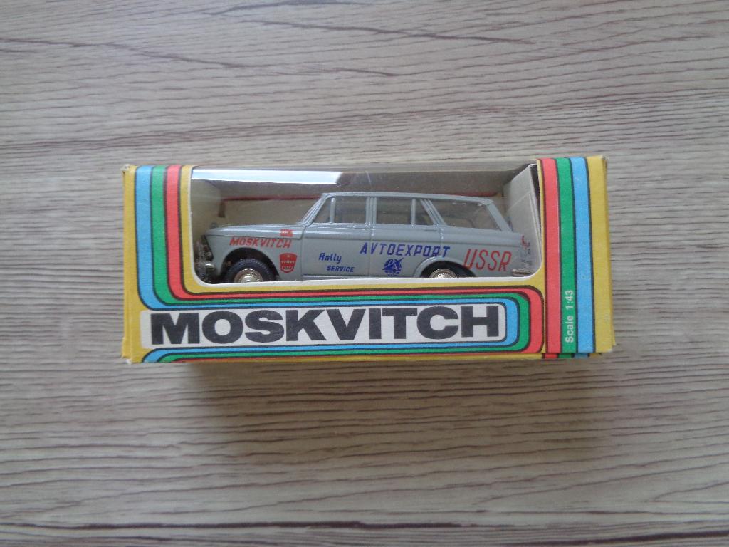 Voiture Moskvitch 1:43, Enlèvement, Neuf, Voiture, Autres marques