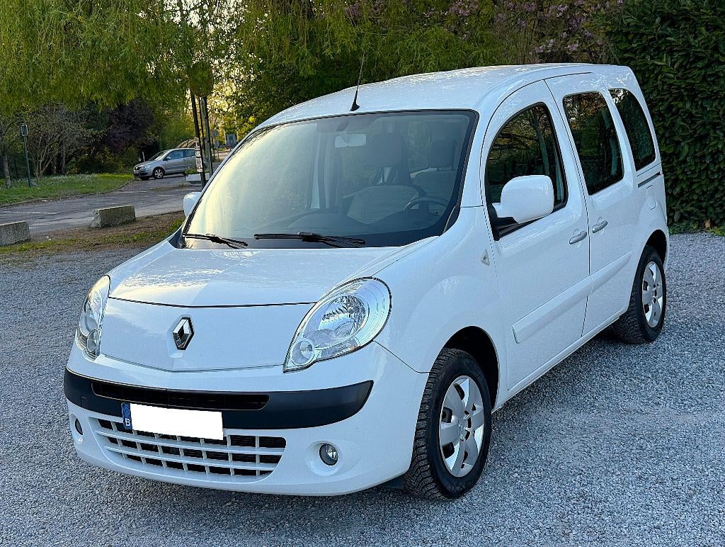 Renault Kangoo 1.5 dCi Cruise Control OK Zeer schoon !, Auto's, Voorwielaandrijving, Stof, 4 cilinders, Wit
