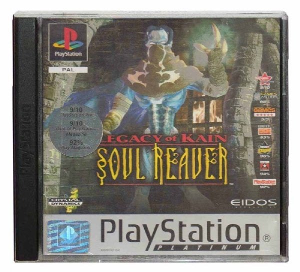 Legacy of Kain Soul Reaver Platinum (sans livret), Consoles de jeu & Jeux vidéo, Enlèvement ou Envoi, 1 joueur, Aventure et Action
