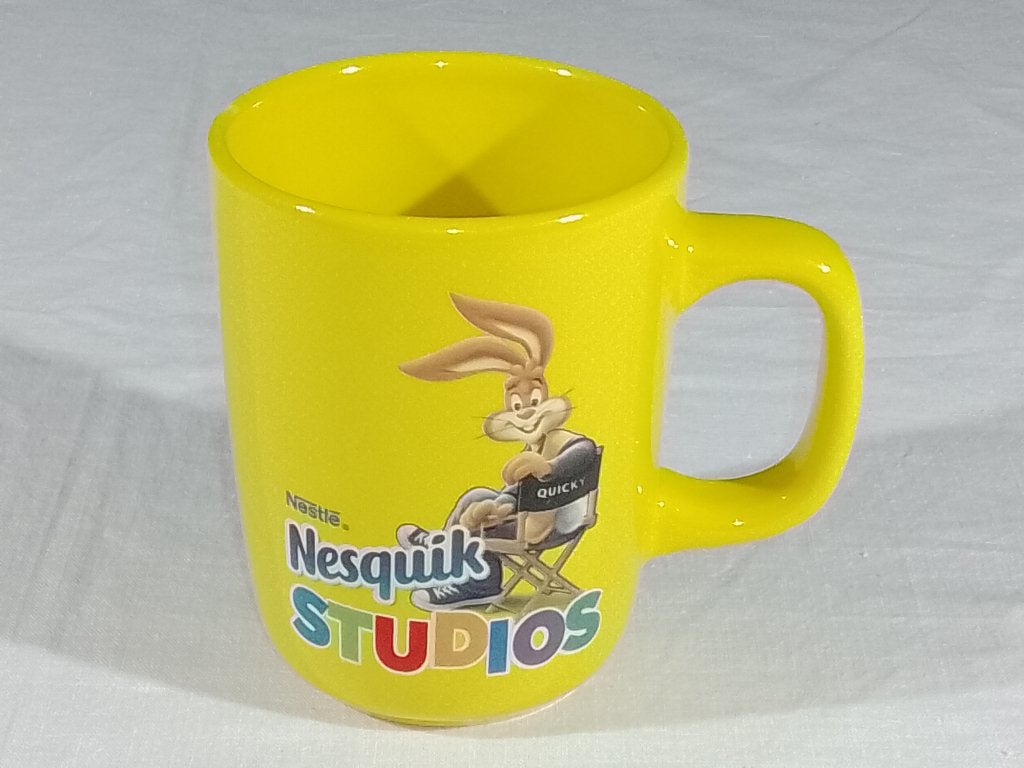 Gele Nesquik Studios Mok – Quicky De Haas, Enlèvement ou Envoi, Mug, Céramique, Utilisé