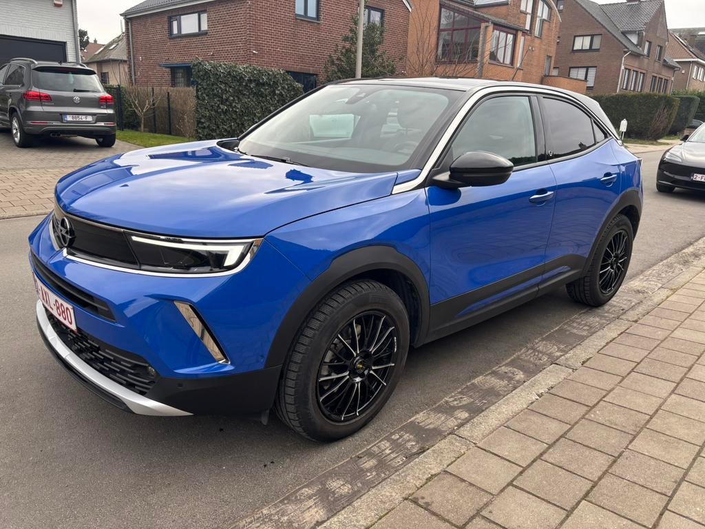 Opel Mokka‑e électrique – Mars 2021 – Excellent état, Auto's, Blauw, Elektrisch, 5 zetels, 5 deurs