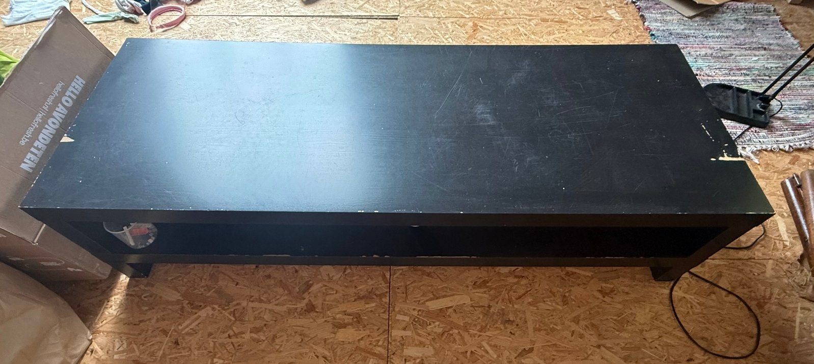 Tv meubel ikea, Huis en Inrichting, Ophalen, Gebruikt, 200 cm of meer, Overige houtsoorten