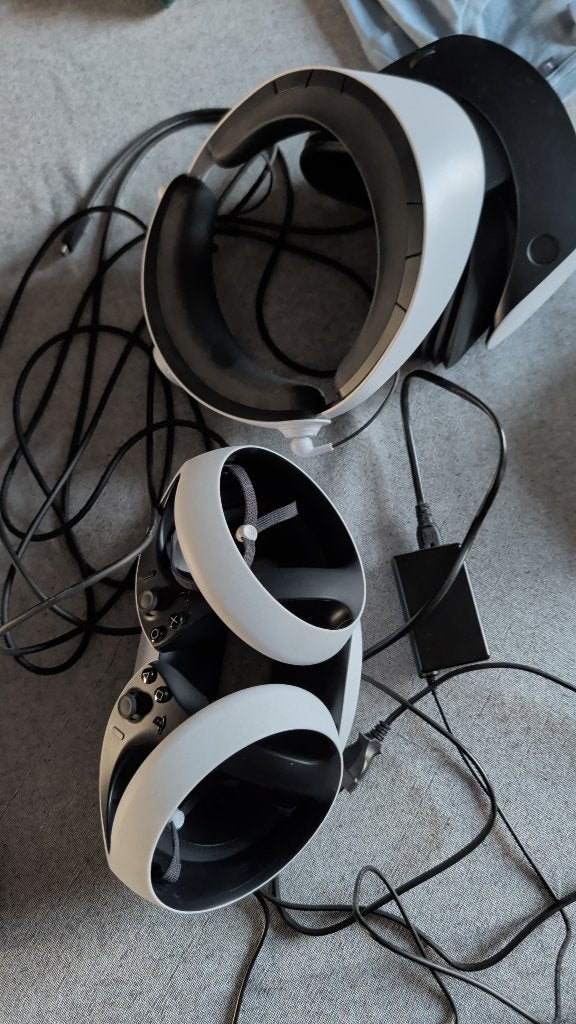 Vr bril - play station vr 2 + sense-controller, Games en Spelcomputers, Ophalen of Verzenden, Zo goed als nieuw, VR-bril, Sony PlayStation