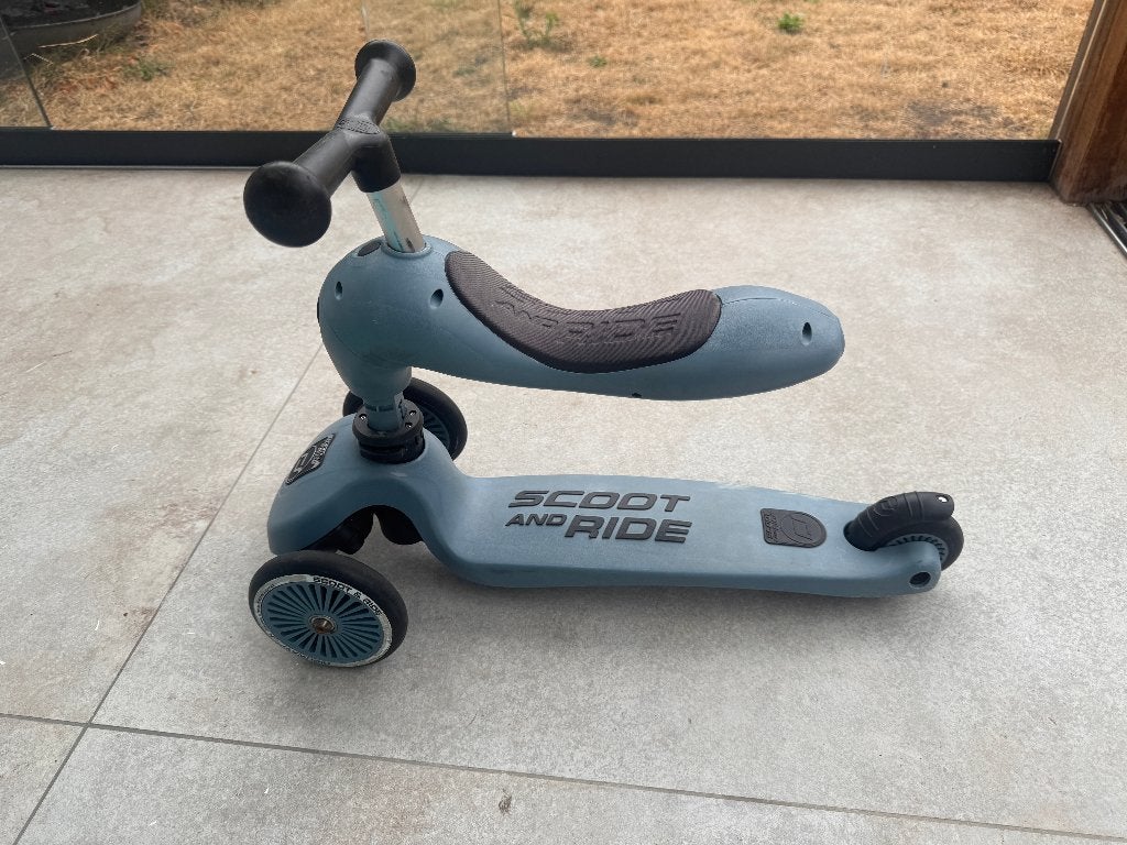 Scoot ride, Fietsen en Brommers, Steps, Ophalen, Gebruikt, Gewone step