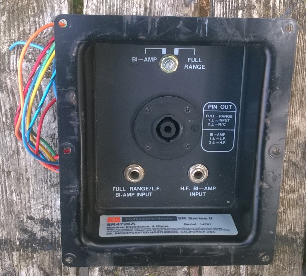Luidsprekerfilter 2-weg, JBL 250 - 500 Watt, 150 watt of meer, Gebruikt, JBL, Overige typen