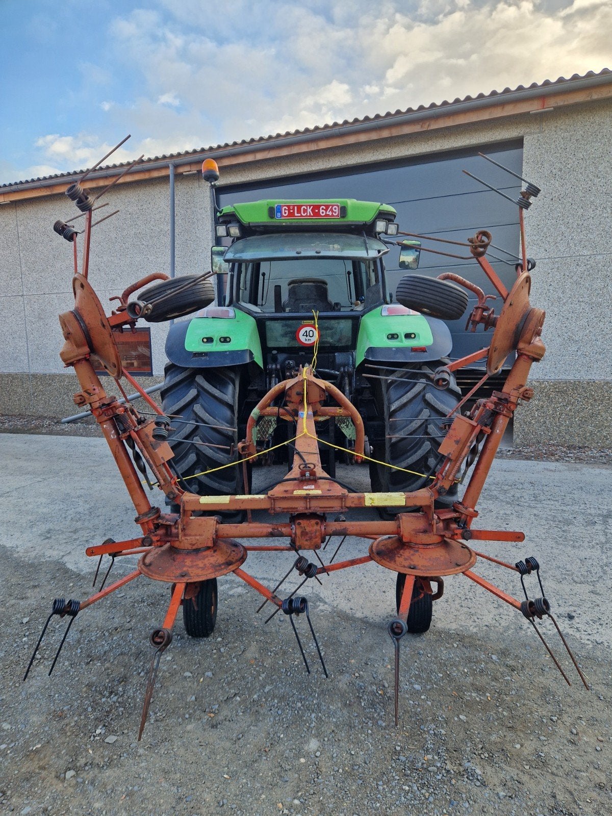 Hooischudder Kuhn, Zakelijke goederen, Landbouw | Werktuigen, Ophalen