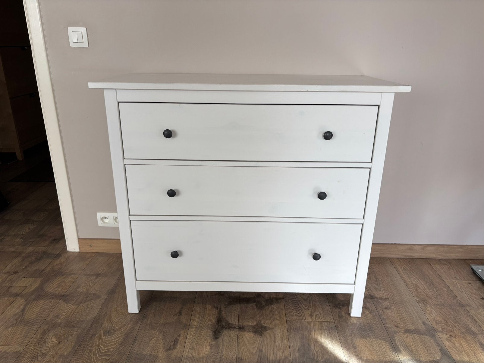Commode blanche IKEA, Maison & Meubles, Armoires | Commodes, 3 ou 4 tiroirs, 25 à 50 cm, Moins de 100 cm, Enlèvement