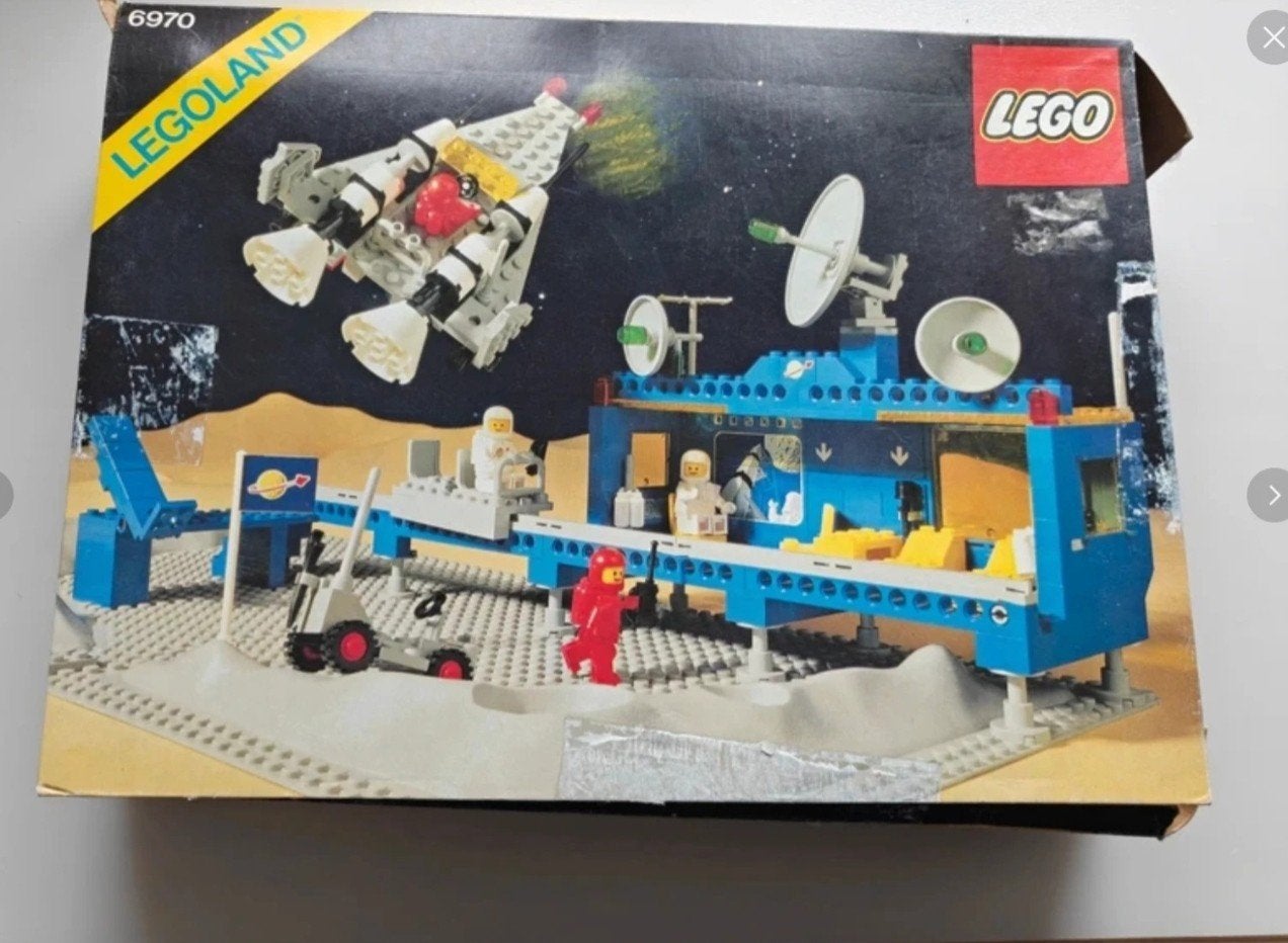 Base de commandement bêta LEGO 6970, Instructions incluses, Enlèvement ou Envoi, Lego, Ensemble complet