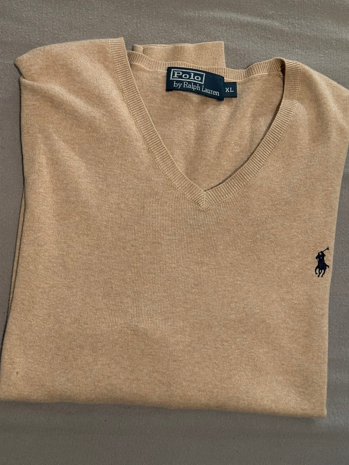 Exclusieve zomerpull Ralph Lauren in perfecte staat, Ophalen of Verzenden, Zo goed als nieuw, Maat 56/58 (XL), Bruin