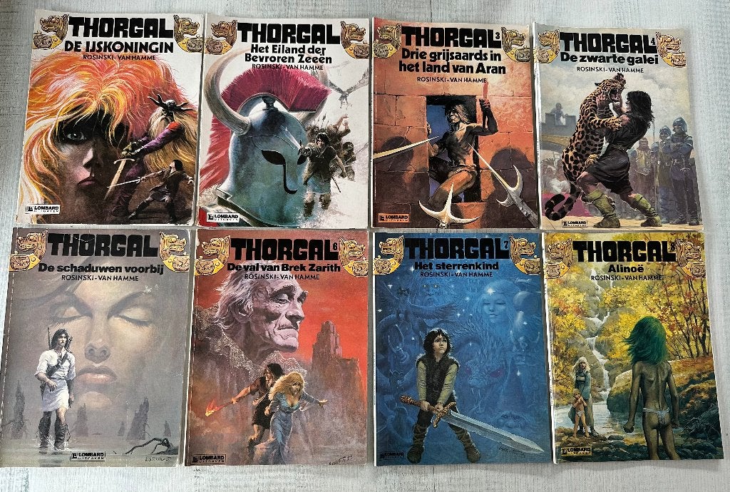 Thorgal Strips _ 24 stuks, Boeken, Ophalen of Verzenden, Gelezen