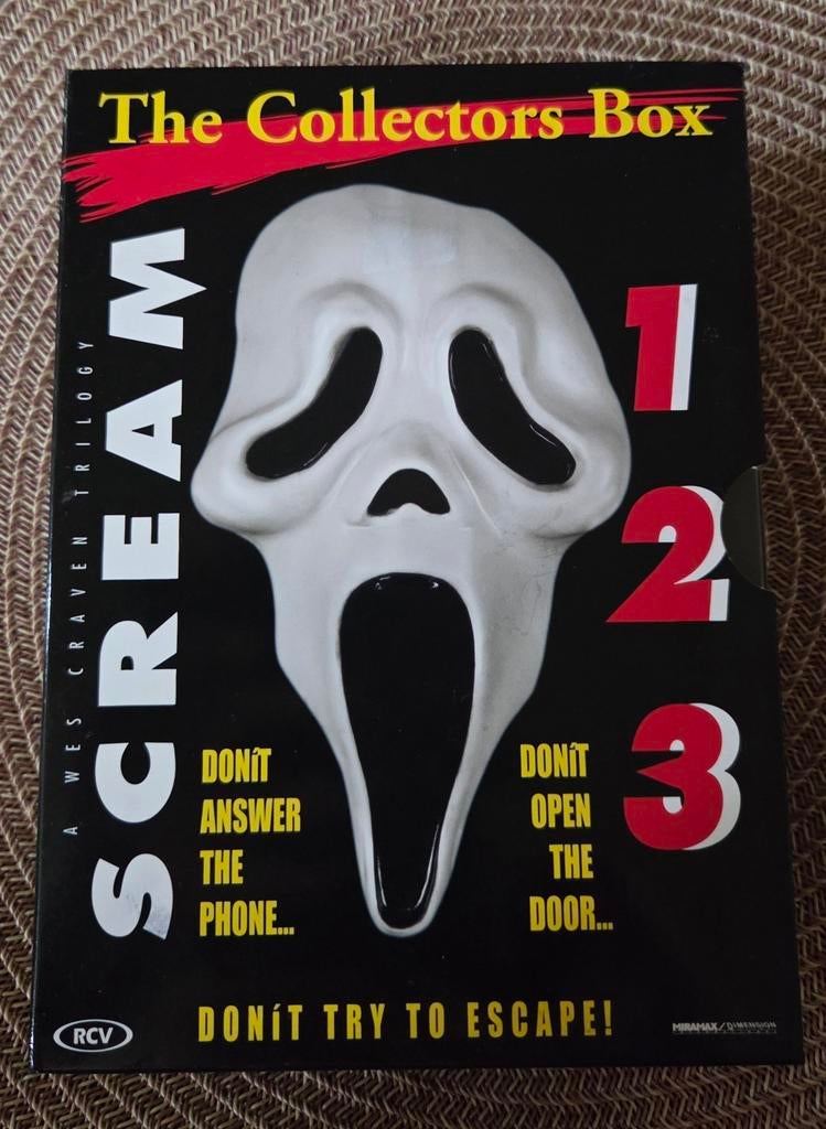 Scream: The Collectors Box 1-3, À partir de 16 ans, Enlèvement ou Envoi, Comme neuf, Coffret