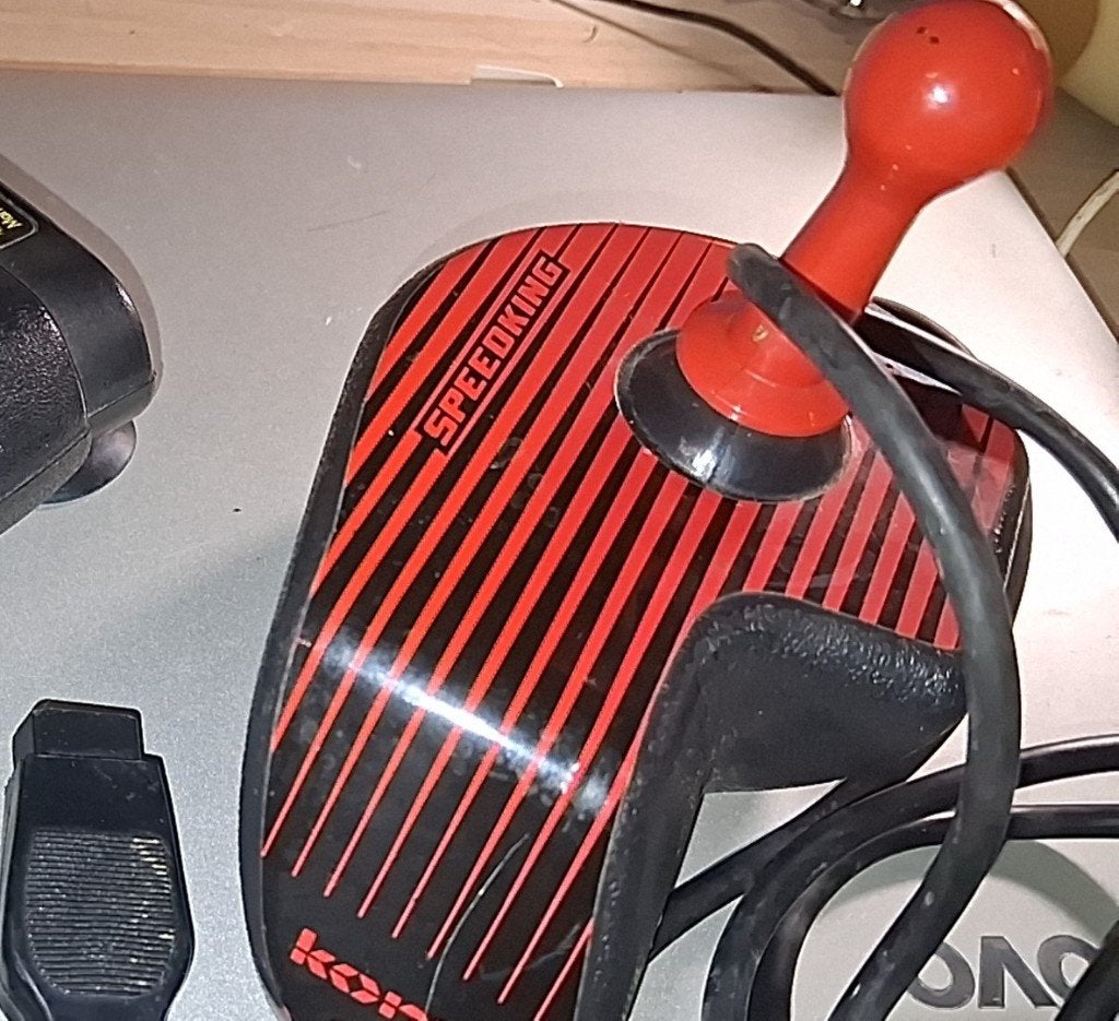 Joystick Retro,Vintage Konix Speedking (Prise DB9)1986  RARE, Informatique & Logiciels, Enlèvement ou Envoi, Utilisé, Joystick