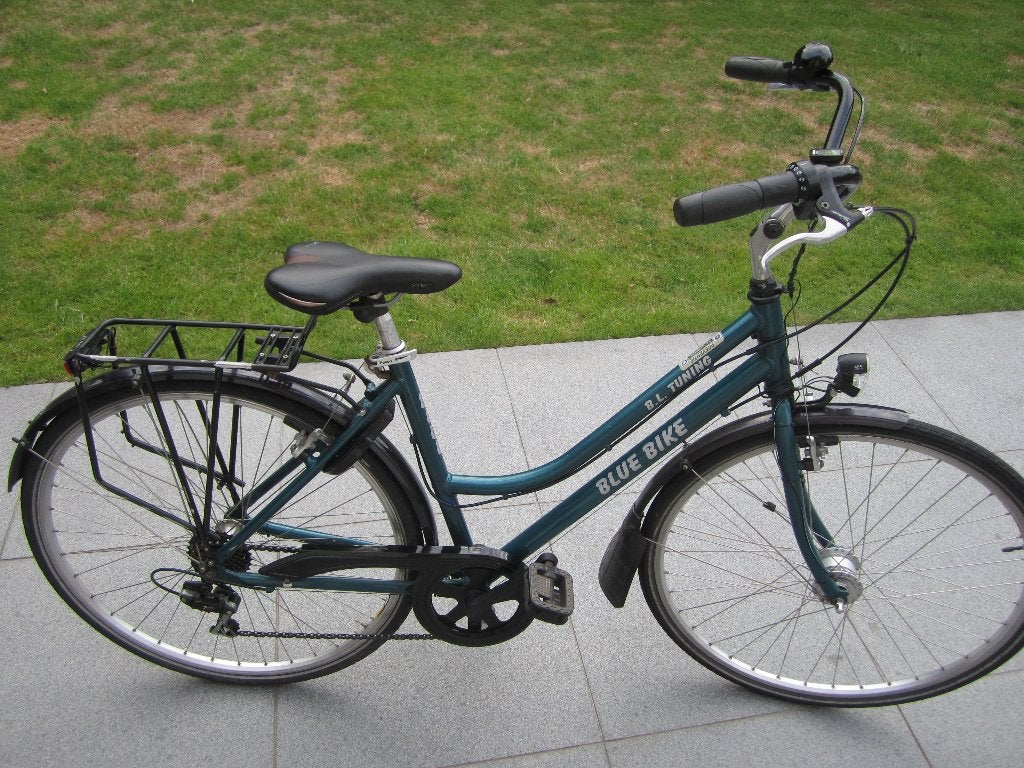 Damesfiets, Fietsen en Brommers, Velgrem, Versnellingen, Zo goed als nieuw, 50 tot 53 cm