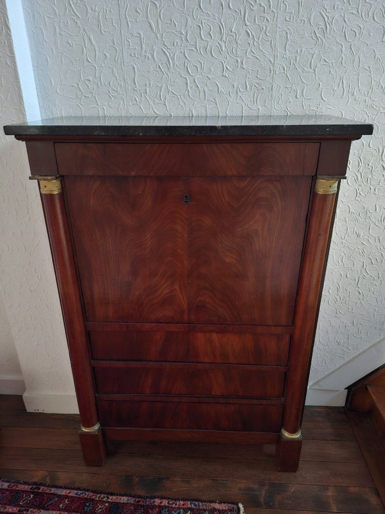 Empire secretaire, Enlèvement, Utilisé, Antiek