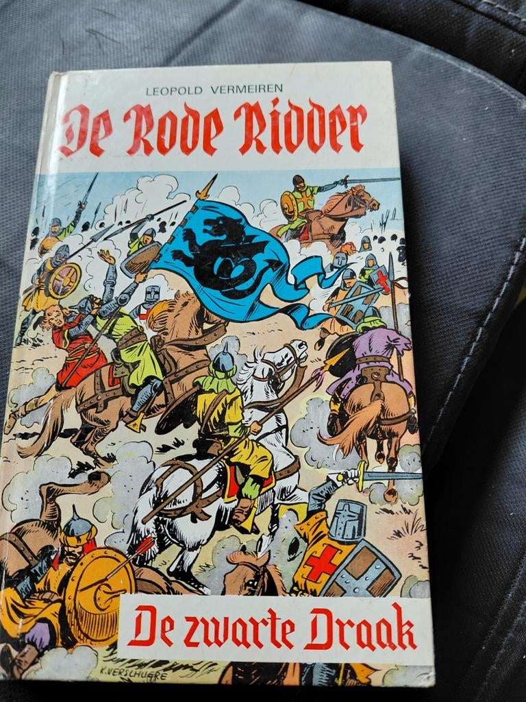 De Rode Ridder: De zwarte draak, Fiction, Leopold Vermeiren., Enlèvement, Utilisé