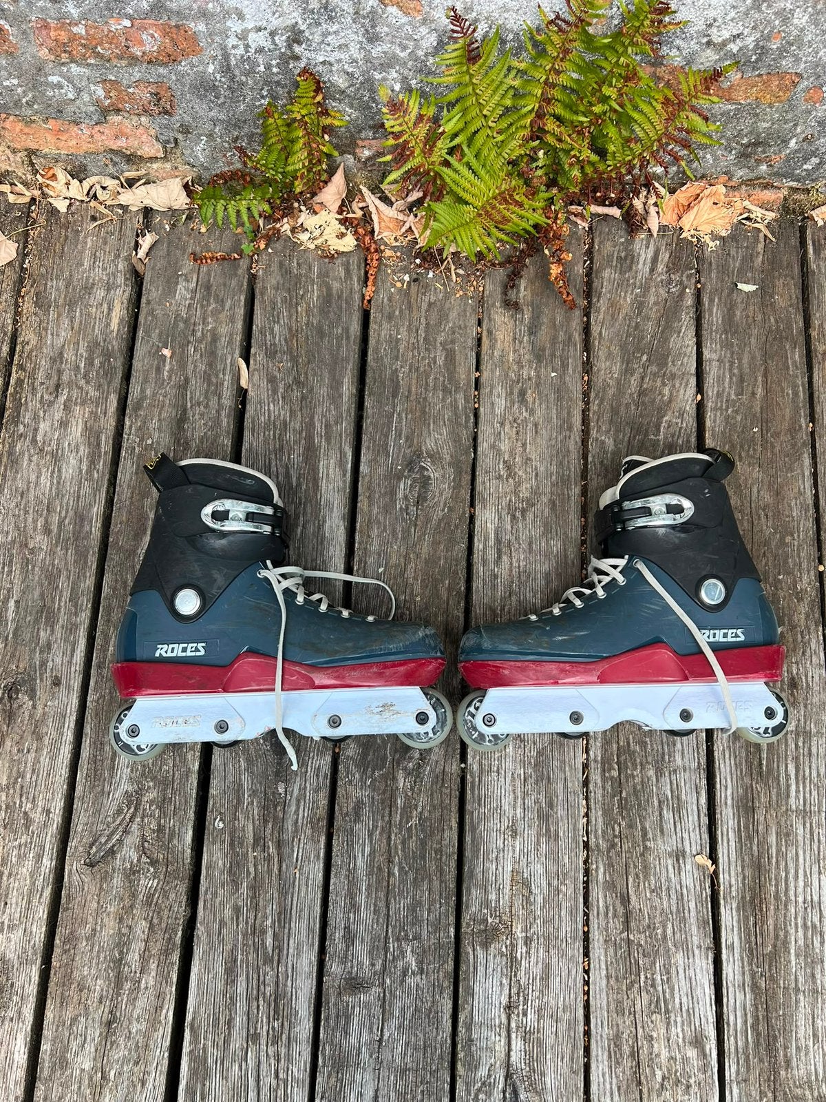 Roces M12 Jansons, Sport en Fitness, Ophalen, Gebruikt, Inline skates 4 wielen, Heren