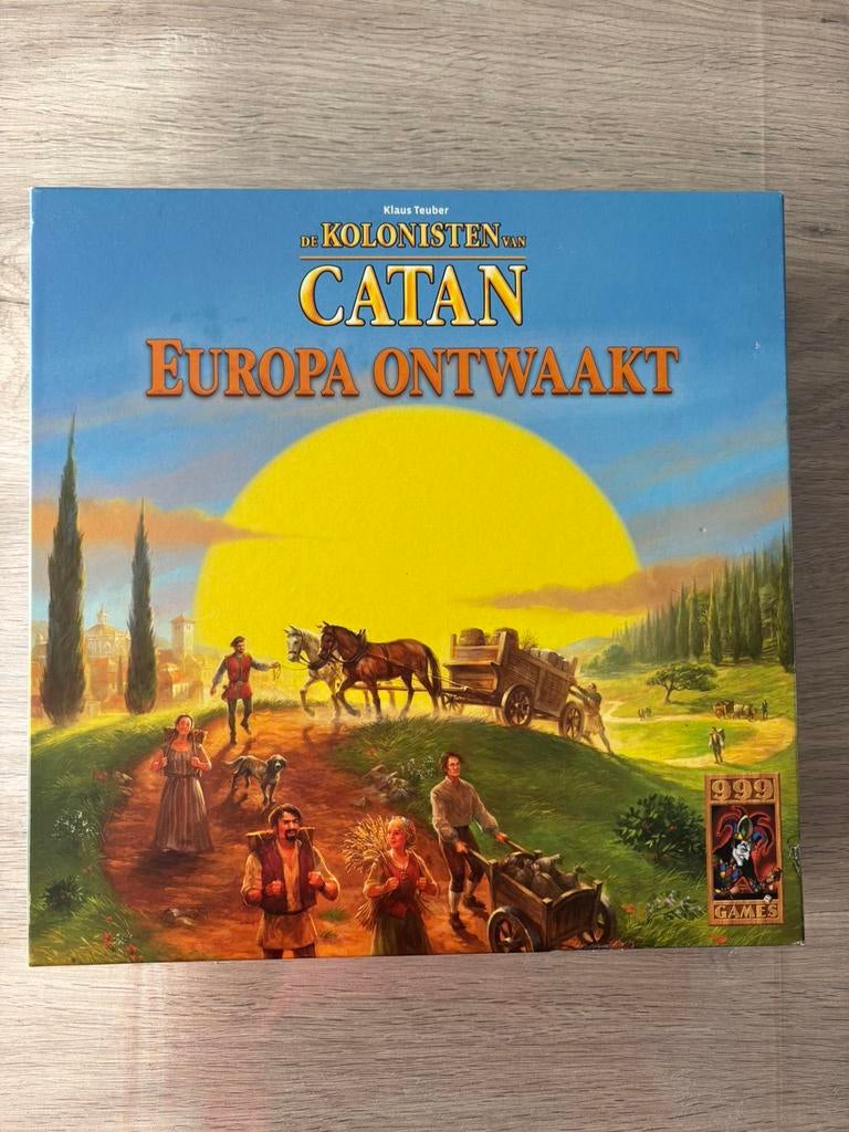 Kolonisten van Catan Europa ontwaakt 999 games, Trois ou quatre joueurs, Enlèvement, Utilisé
