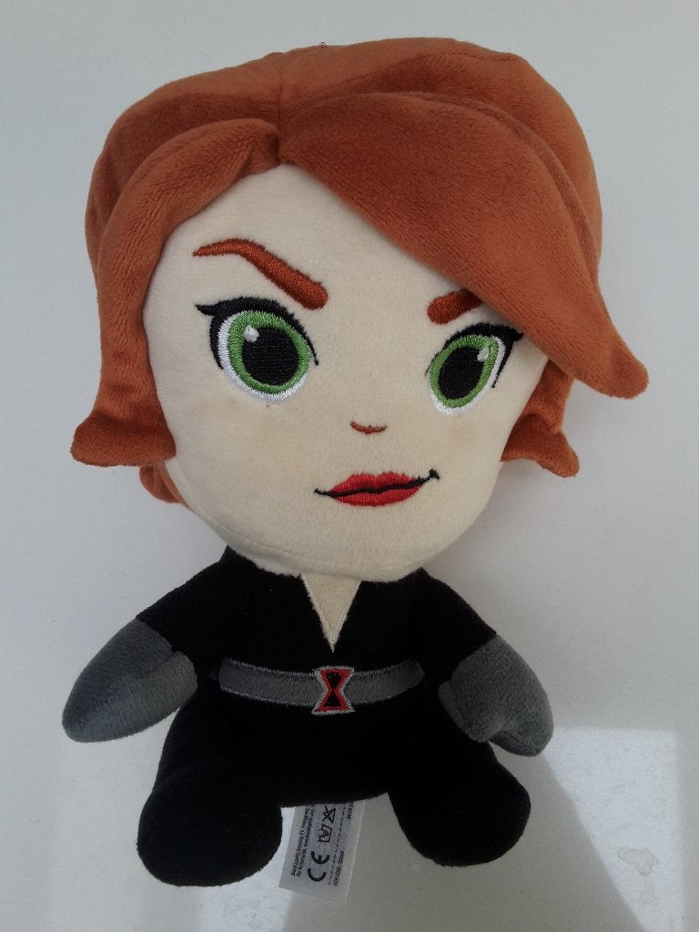 Nieuwe zachte knuffel Black Widow, Marvel, 20 cm, Enlèvement ou Envoi, Comme neuf, Moyen (20 à 80 cm)
