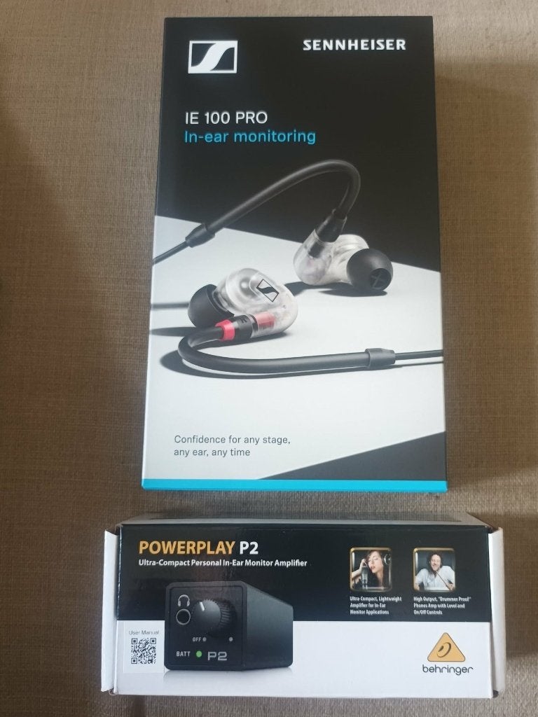 Kit in-ear boîtier + écouteurs, TV, Hi-fi & Vidéo, Appareils professionnels, Enlèvement, Comme neuf, Audio