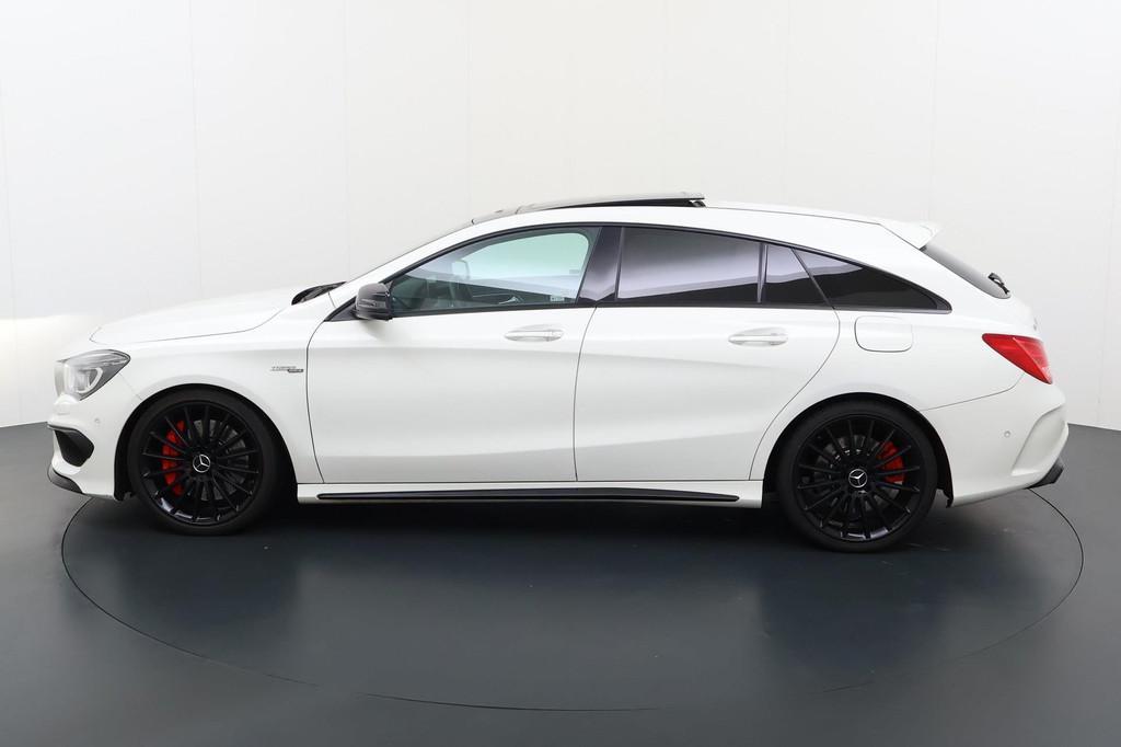 Mercedes-Benz CLA-Klasse Shooting Brake AMG 45 4MATIC Camera, Autos, Cuir, CLA, Achat, Euro 6