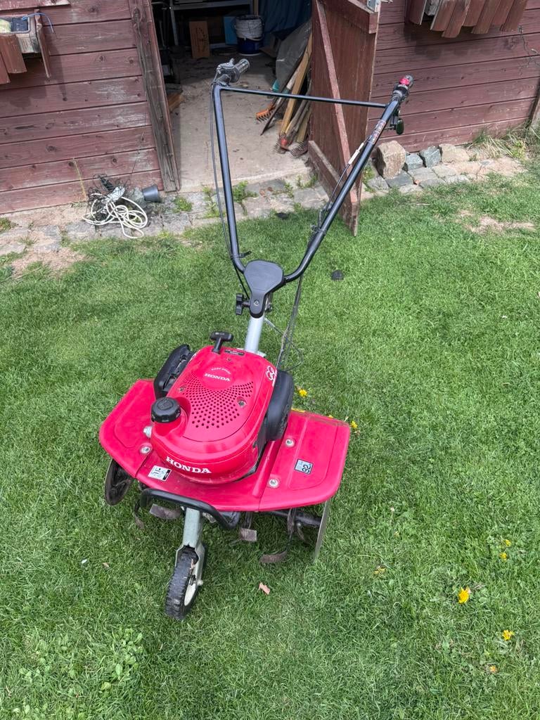 Honda F220, Tuin en Terras, Grasmaaiers, Gebruikt, Benzine-grasmaaier, 50 cm of meer, Balkmaaier, Elektrische starter, Ophalen